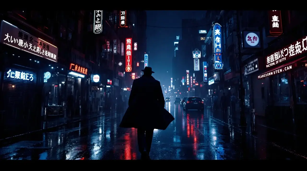 夜行者 电影横幅海报